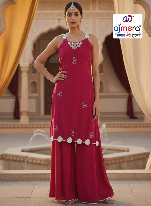 Elegant Jimichu Designer Plazo Set Gown for Women | OSC-1005