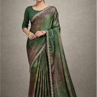 Contemporary Printed Saree with Blouse Piece for Premium Wear | RDD-MELLISA