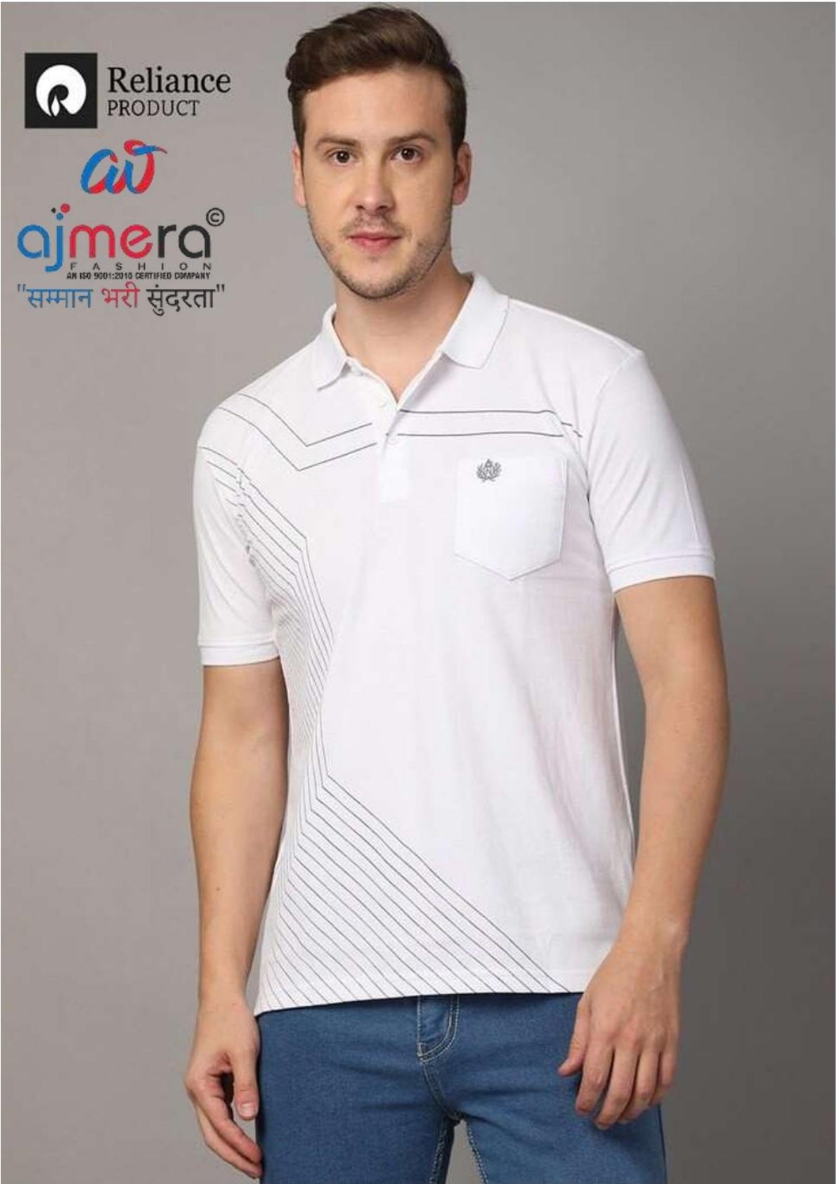Mens T-Shirt Manufacturer India | JPSTSPOWN065