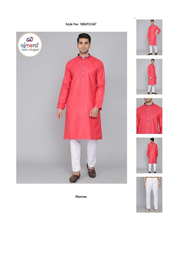 Premium Men's Kurta & Pajama for Wedding & Festive Wear | SNA-MKP11347