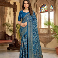 Contemporary Printed Saree with Blouse Piece for Premium Wear  | RDD-VISHAKA VOL-4