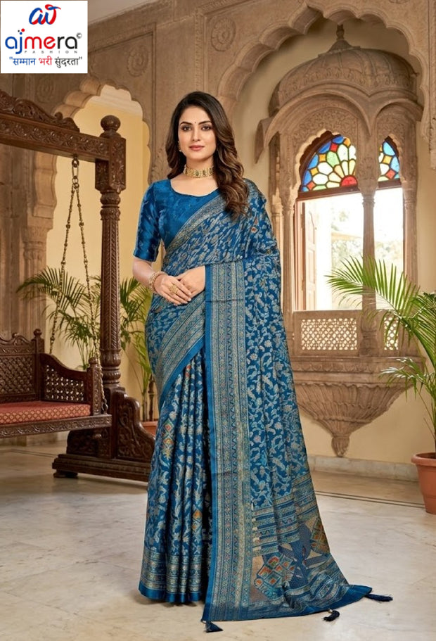 Contemporary Printed Saree with Blouse Piece for Premium Wear  | RDD-VISHAKA VOL-4