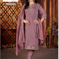 Designer Royal Plus Size Kurti Set for Women | JMH-PRINCESS-A