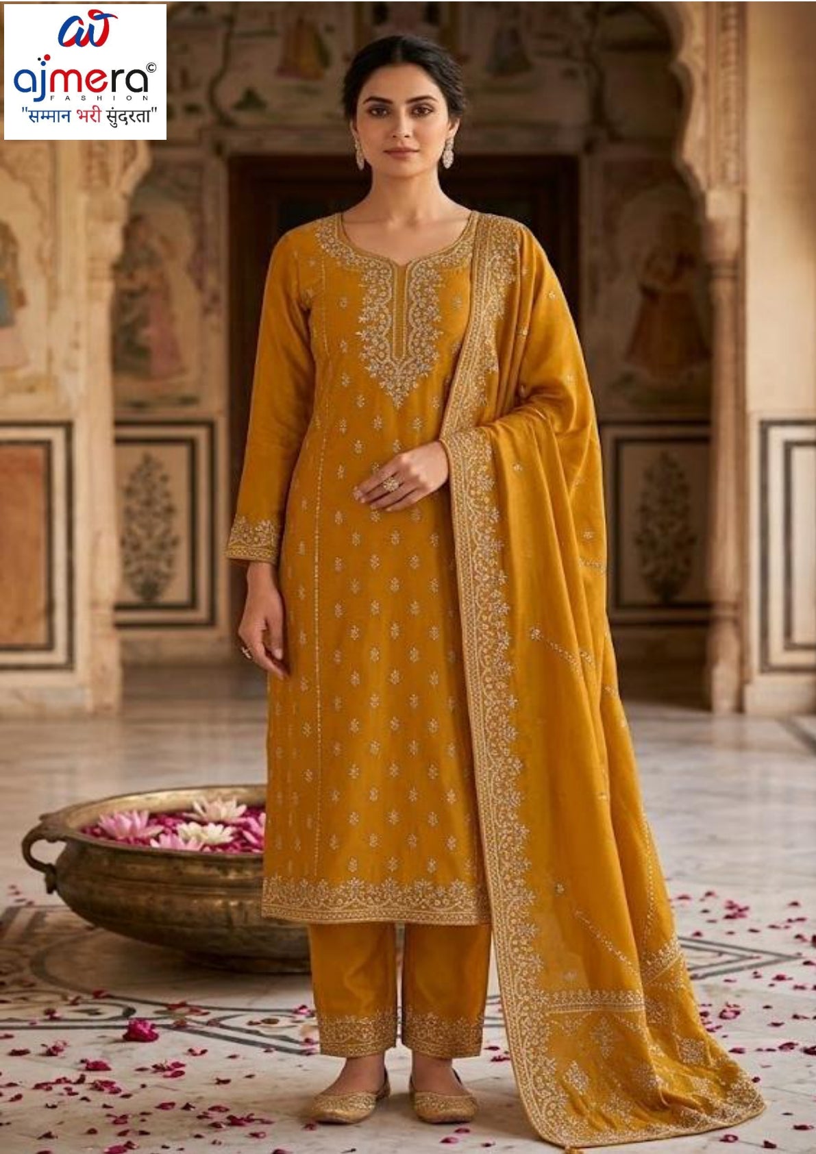 Exclusive Organza Unstitched Suit Collection for Fashion Boutiques | BKE-SHALU