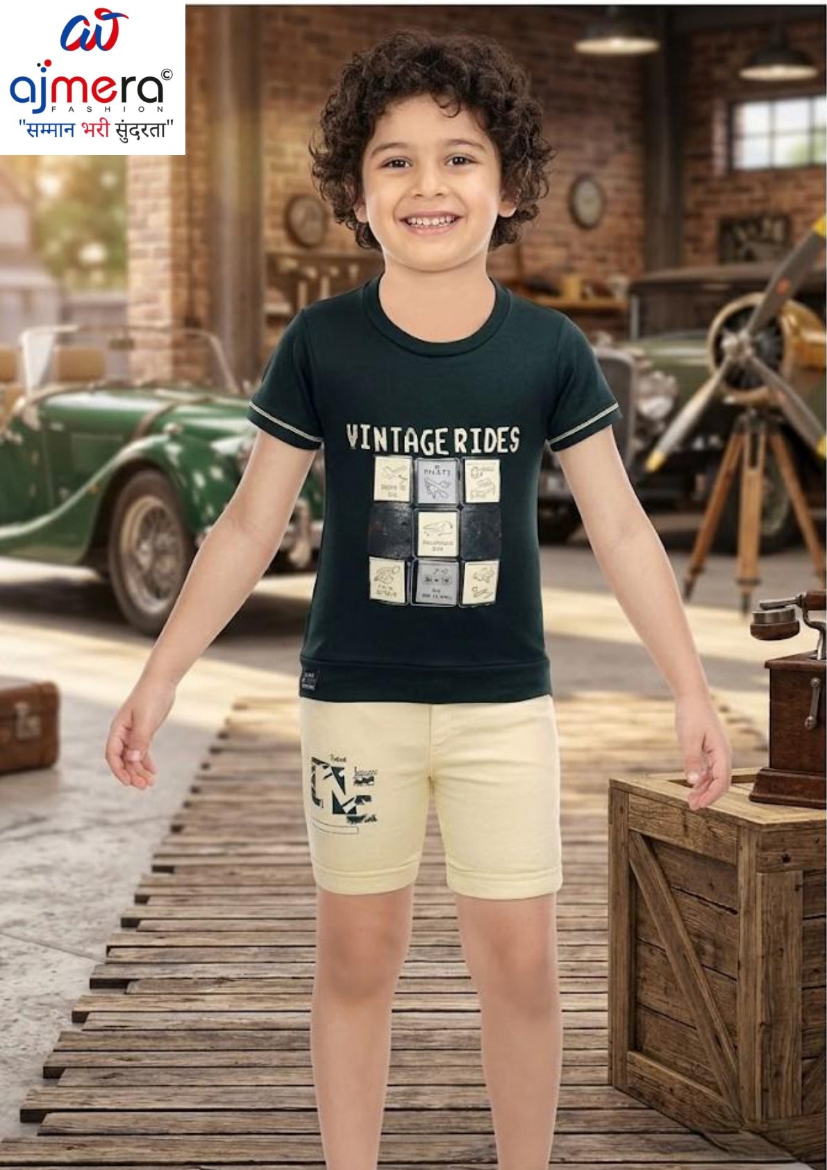 Kids T-Shirt & Pant Set Wholesale in India | SEM-1417