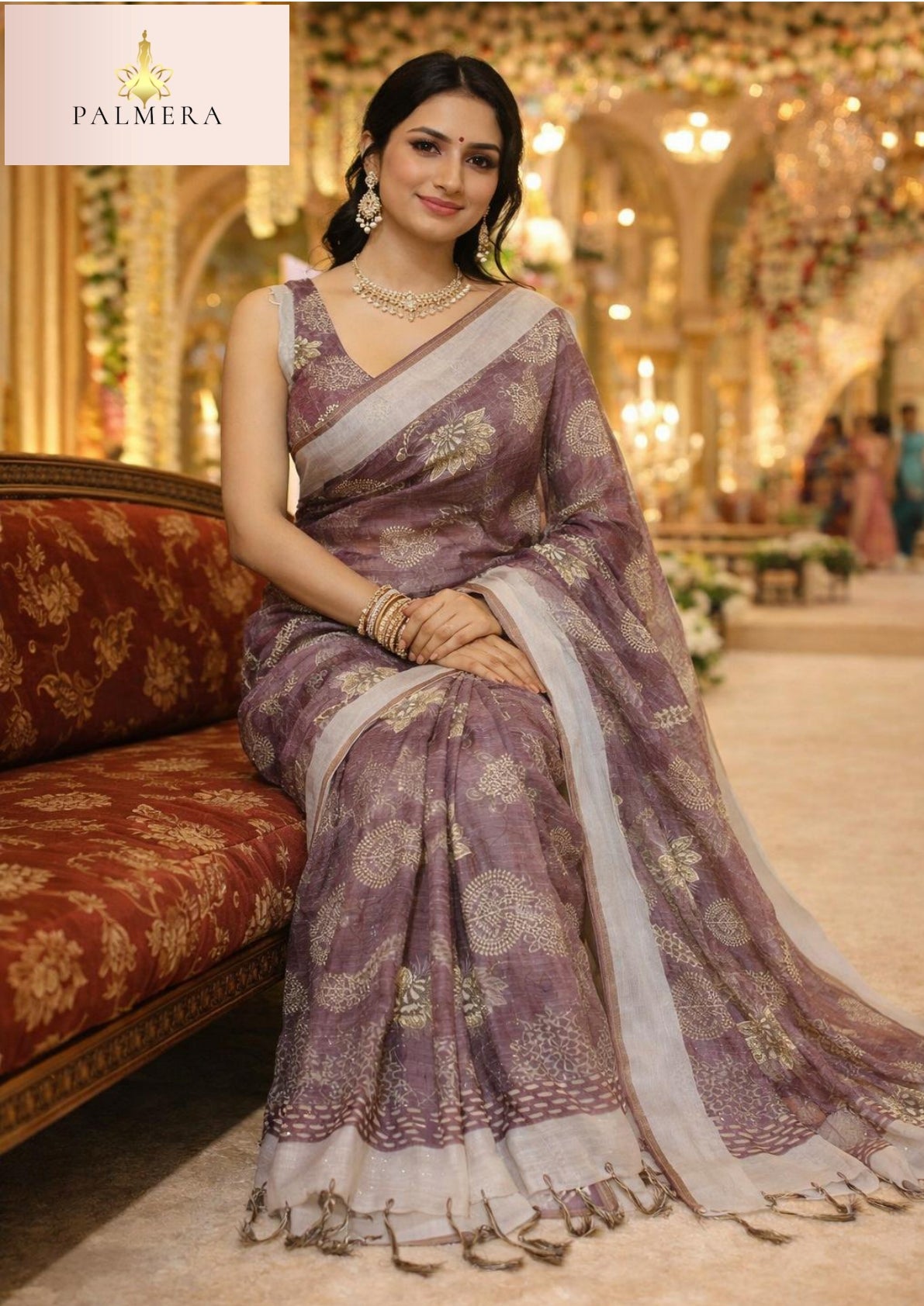 Palmera Saree Manufacturer with Blouse Piece for Premium Ethnic and Traditional Wear | ALL-AARADHANA VOL-25