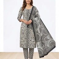 Premium Cotton Unstitched Suit Set | SPT-SUMMER COOL