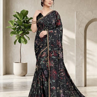 Designer Printed Saree with Blouse Piece for Special Occasions | RDD-NAYRA