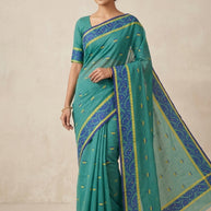 Soft Cotton Saree with Without Blouse for Premium Ethnic and Traditional Wear | NDN-HANDLOOM SAREE-414