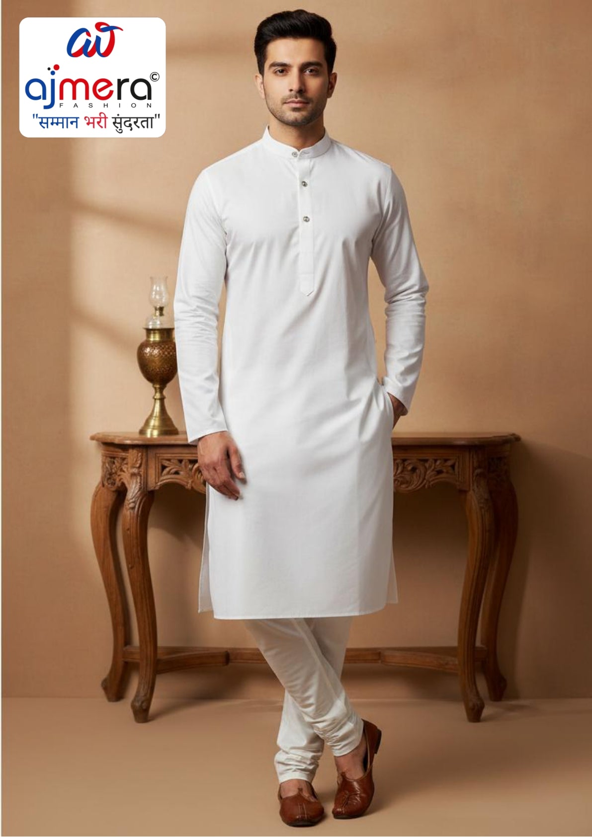 Premium Men's Kurta for Festive & Traditional Wear | JDW-BAADSHAN