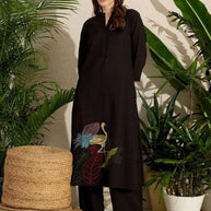 Designer Premium Ethnic Kurti Set for Women | INDO-KS0BK11458