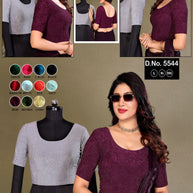 Ladies Blouse Wholesale Readymade Blouse & Petticoat for Women | BTX-5544