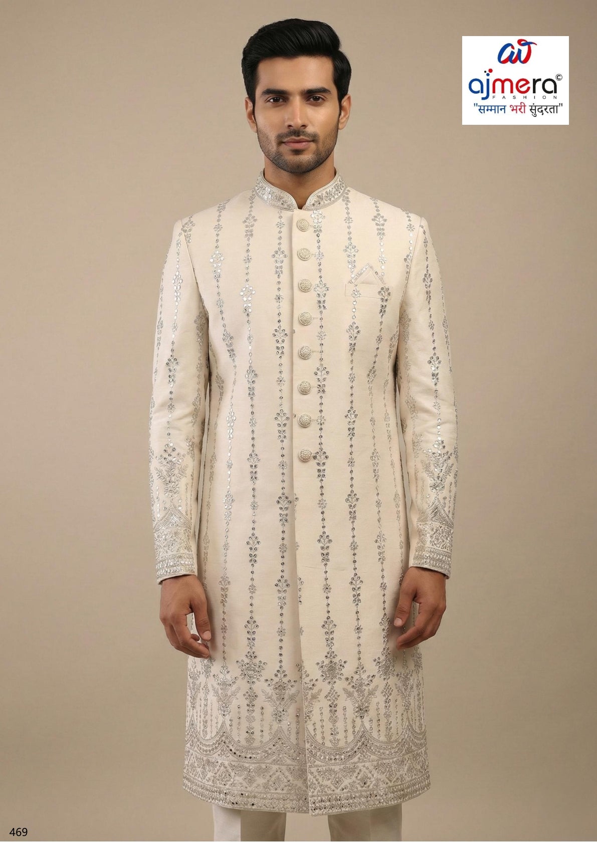 Mens Sherwani Wholesaler for Distributors | SNA-MSW11149