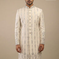 Mens Sherwani Wholesaler for Distributors | SNA-MSW11149