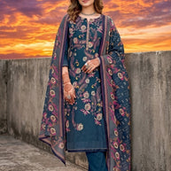 Ladies Cotton Unstitched Suit | VAS-BOSCO