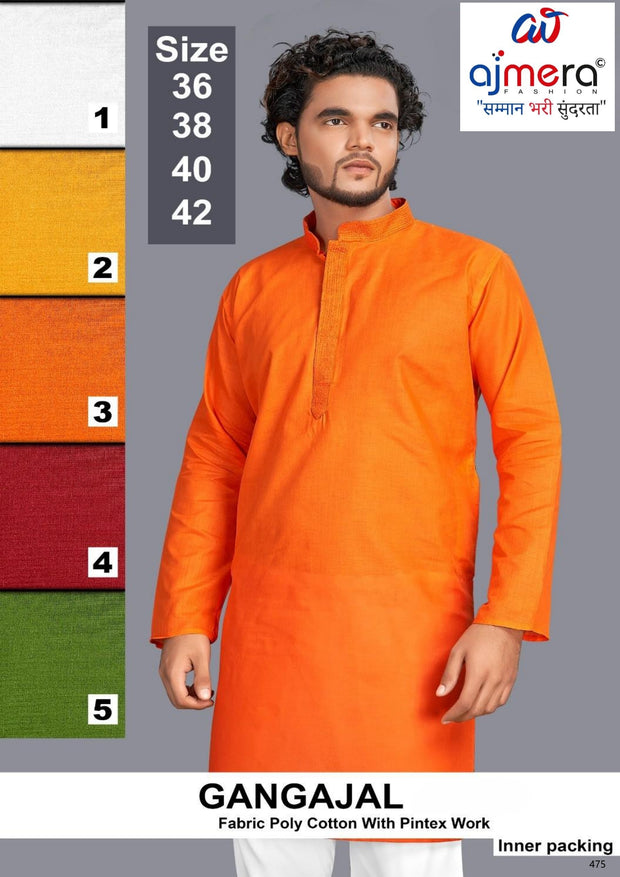 Premium Men's Kurta for Festive & Traditional Wear | NKJ-GANGA JAL