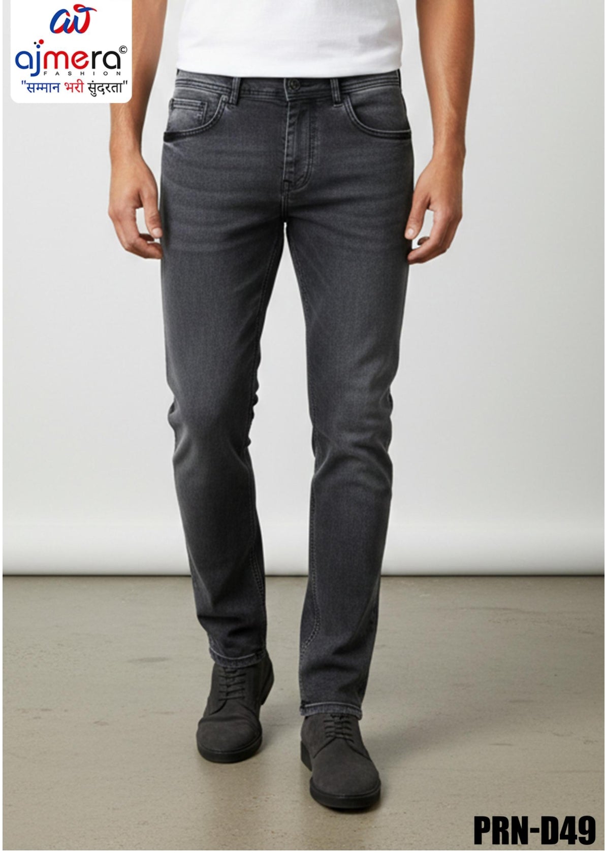 Premium Men's Denim Jeans for Casual & Everyday Wear | PRN-D49