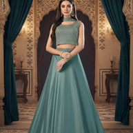 Elegant Jimichu Designer Party Wear Gown for Women | SHP-ROSHNI