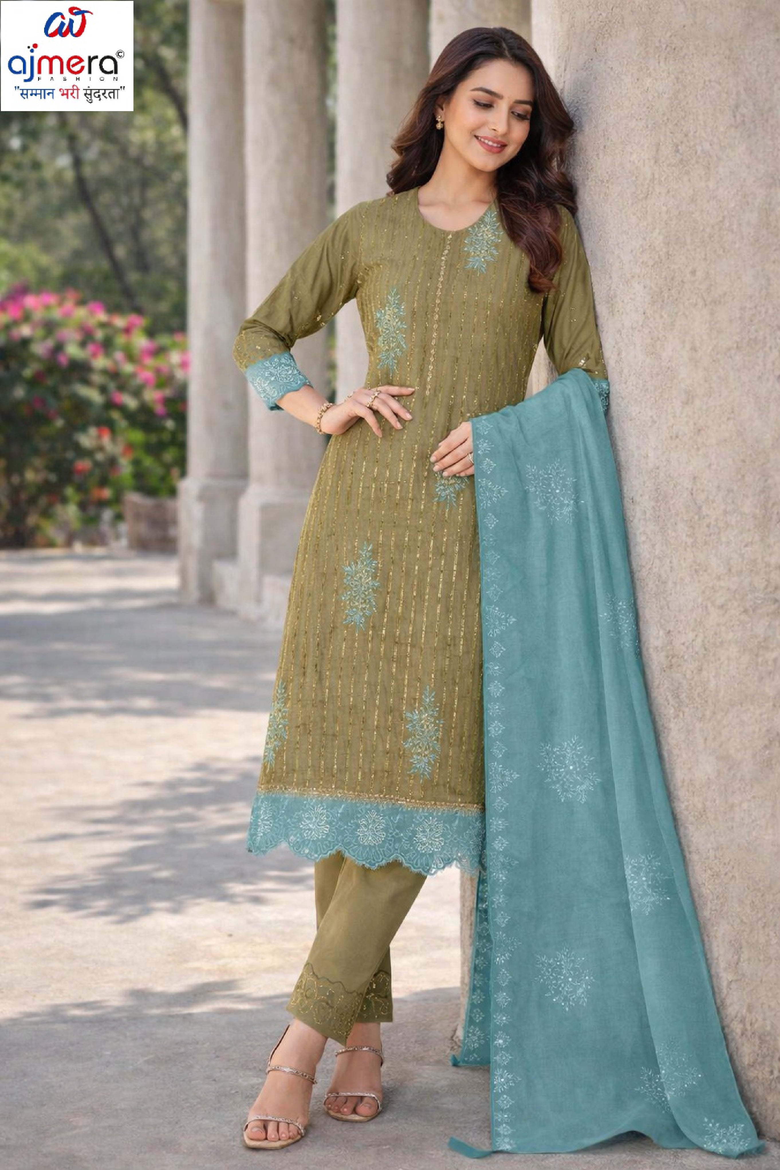 Luxury Organza Unstitched Suit Set | PCH-4620