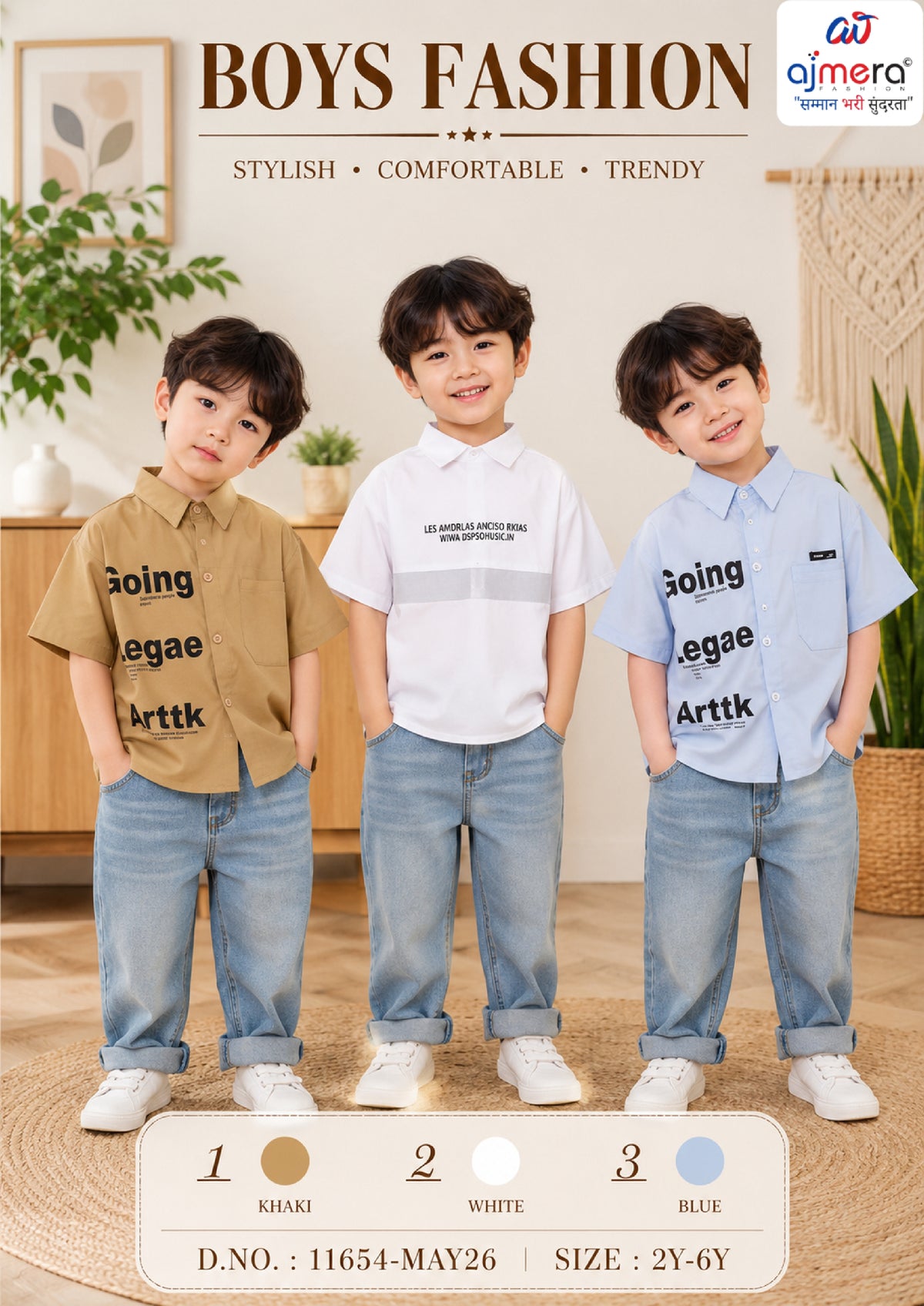 Kids Shirt Wholesale in Surat | SYA-11654-MAY26