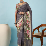 Palmera Saree Manufacturer and Palmera Saree Supplier | ALL-RIWAAYAT-104