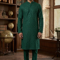 Premium Men's Kurta & Pajama for Wedding & Festive Wear | SNA-MKP12914
