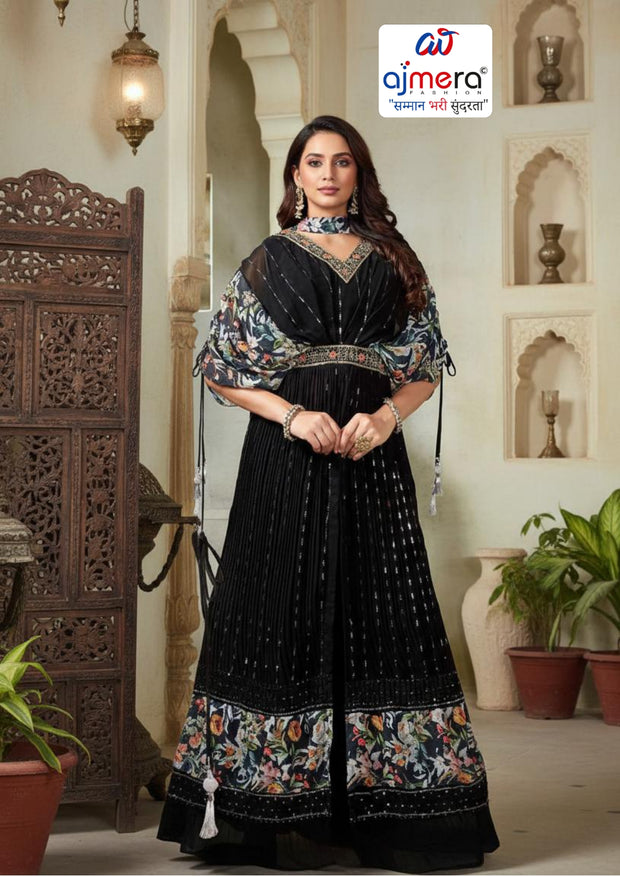 Designer Georgette Gown for Women | KTX-MAYRA-1