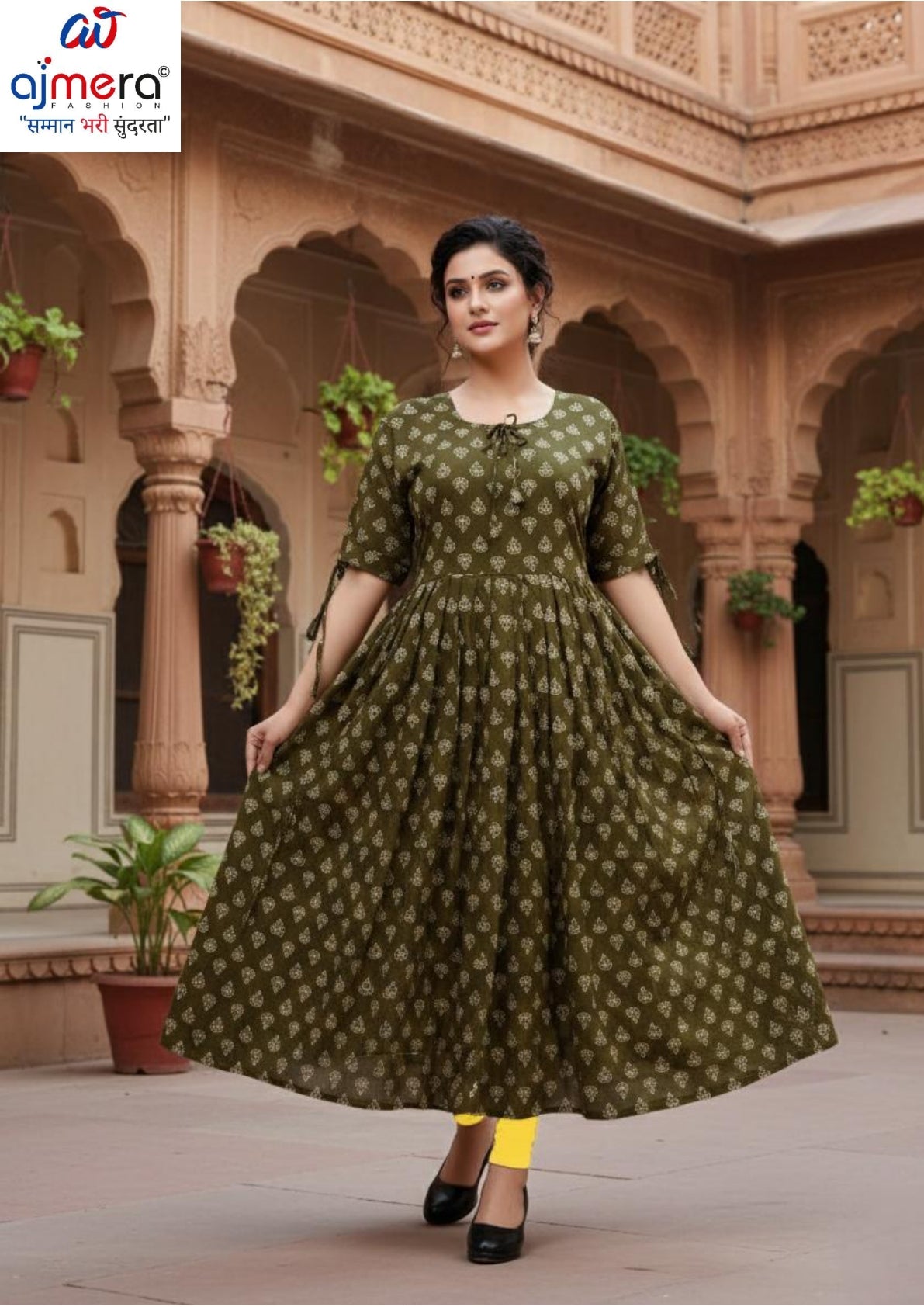 Designer Trendy Ethnic Kurti for Women | SDE-2576