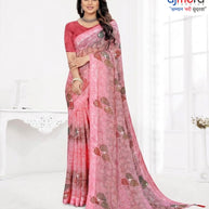 Classic Printed Saree with Blouse Piece for Timeless Traditional Style  | TTS-DHANUSHA