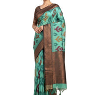Stylish Jacquard Silk Saree with Blouse Piece for Festive Collection | DS-ADHIRA
