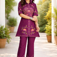 Designer Premium Co-Ord Kurti Set for Women | VRA-8059