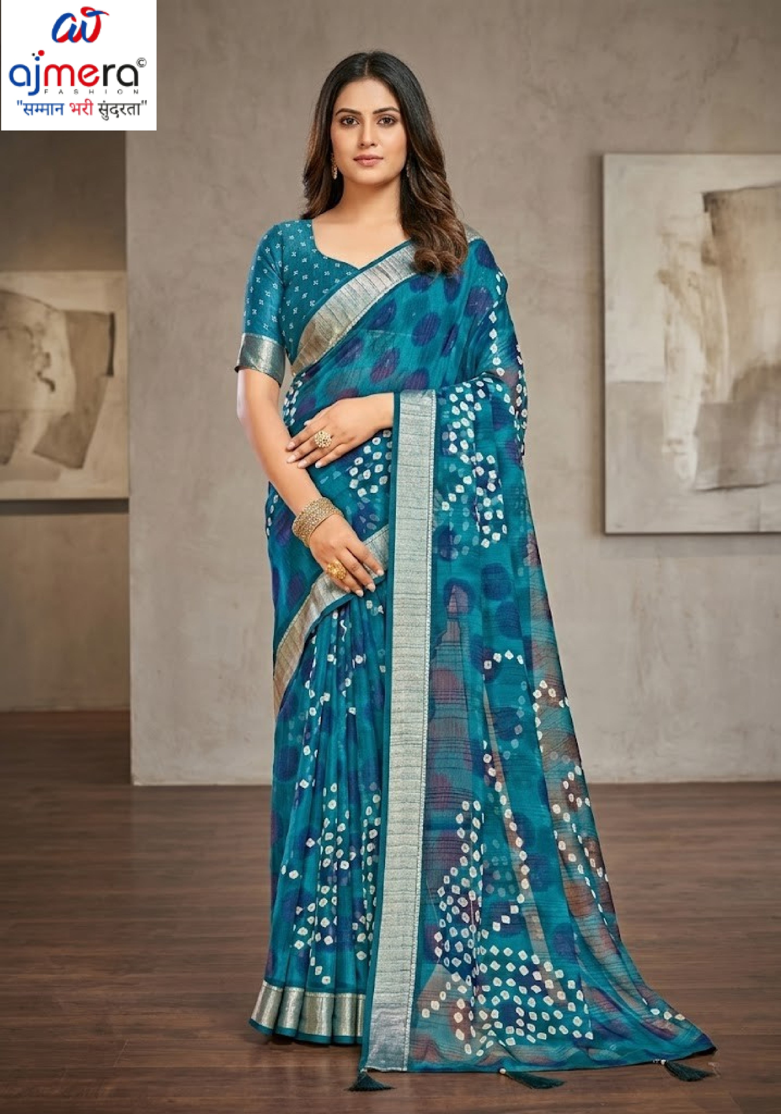 Contemporary Printed Saree with Blouse Piece for Premium Wear  | RDD-HIMANI VOL-02