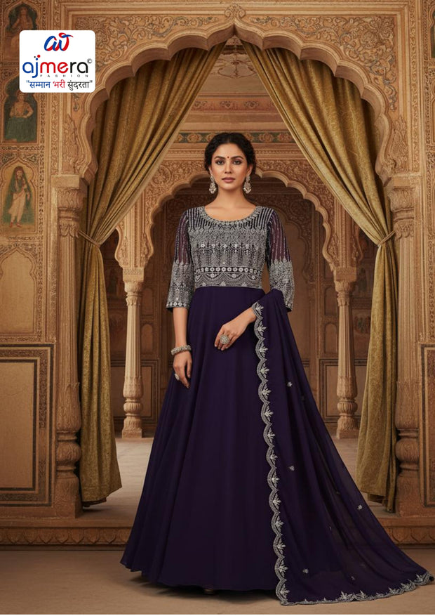 Elegant Designer Party Wear Gown for Women | PNC-1097