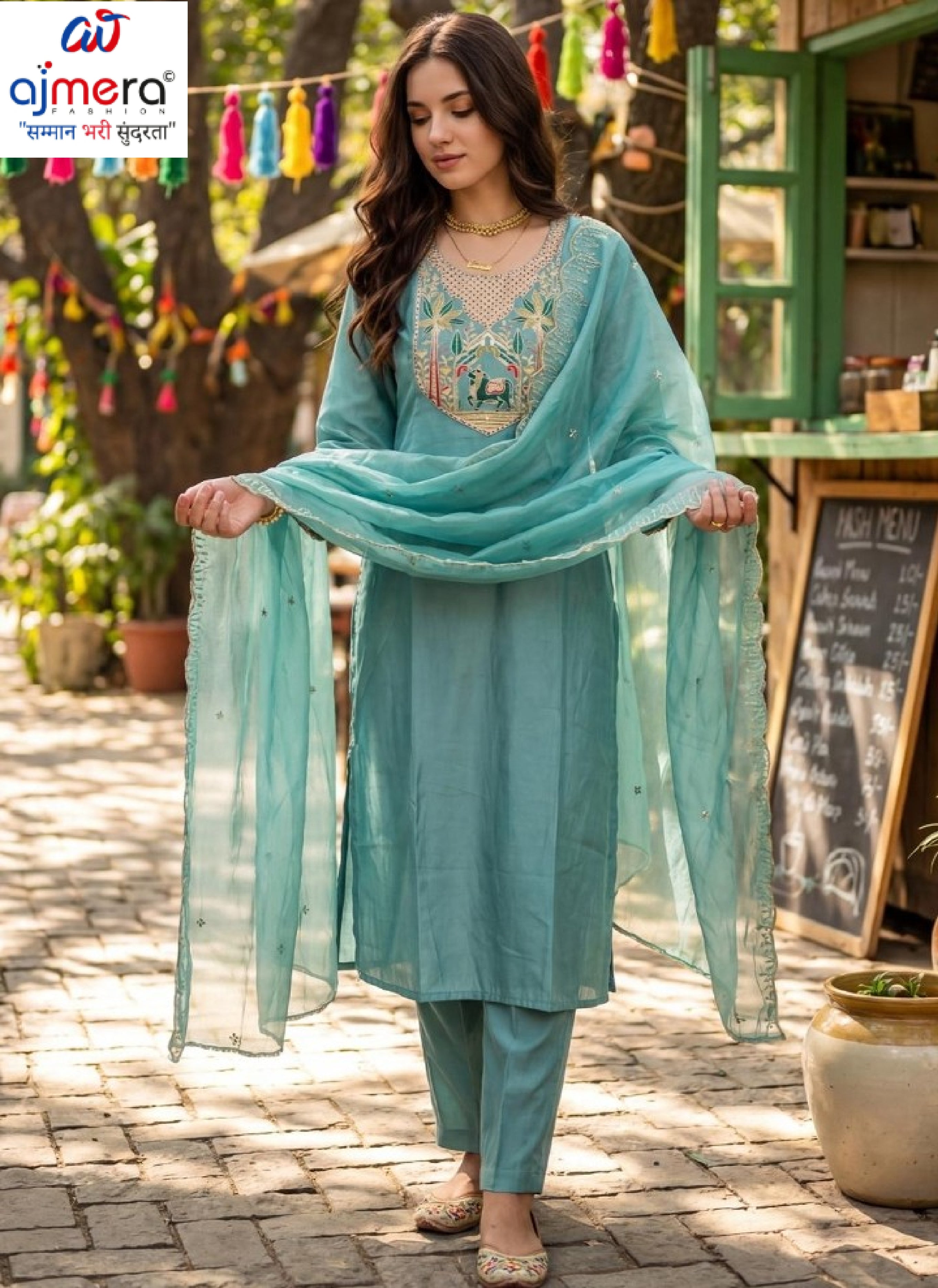 Designer Premium Ethnic Kurti Collection for Women | INDO-BB9KH436