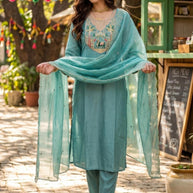 Designer Premium Ethnic Kurti Collection for Women | INDO-BB9KH436