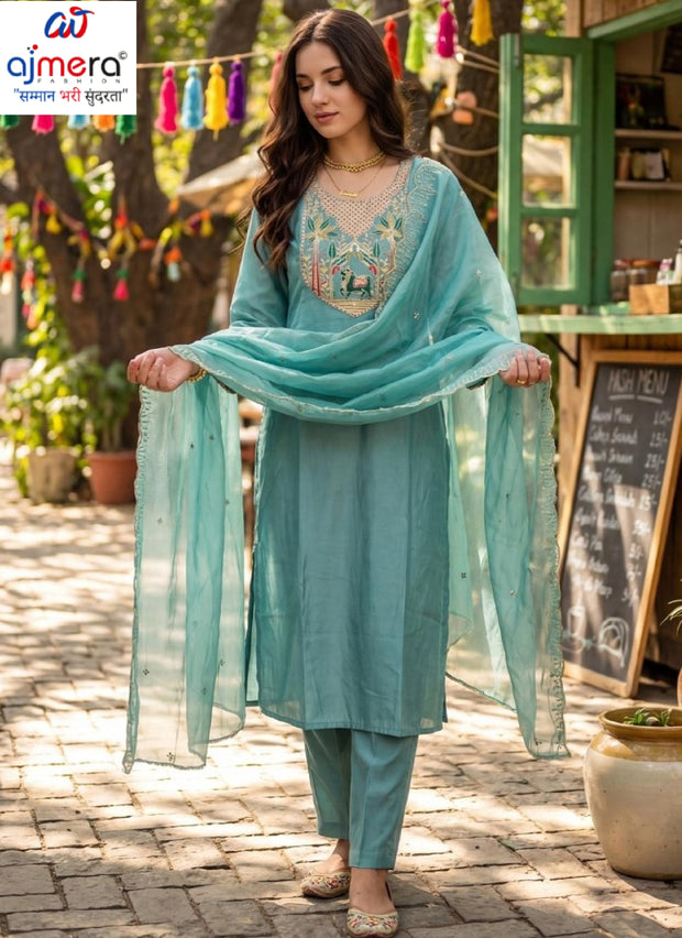 Designer Premium Ethnic Kurti Collection for Women | INDO-BB9KH436