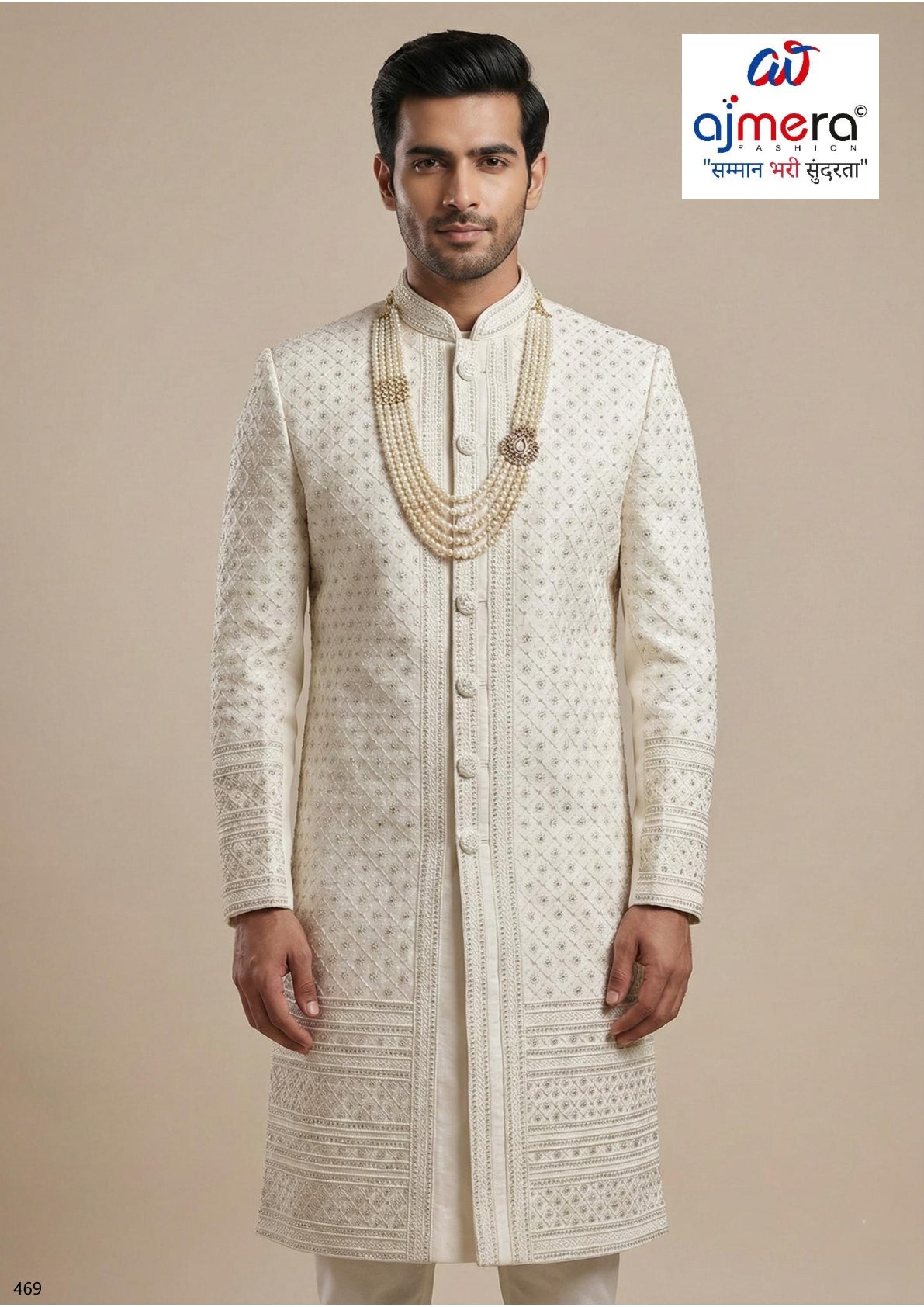 Mens Sherwani Wholesaler for Distributors | SNA-MSW11175