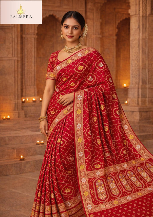 Bangal Era Viscose Saree with Blouse for Premium Ethnic and Designer Wear | ALL-BANGAL ERA-129