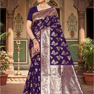 Elegant Jacquard Silk Saree with Designer Blouse Piece for Festive Elegance | TUL-CLEAR SILK VOL-05