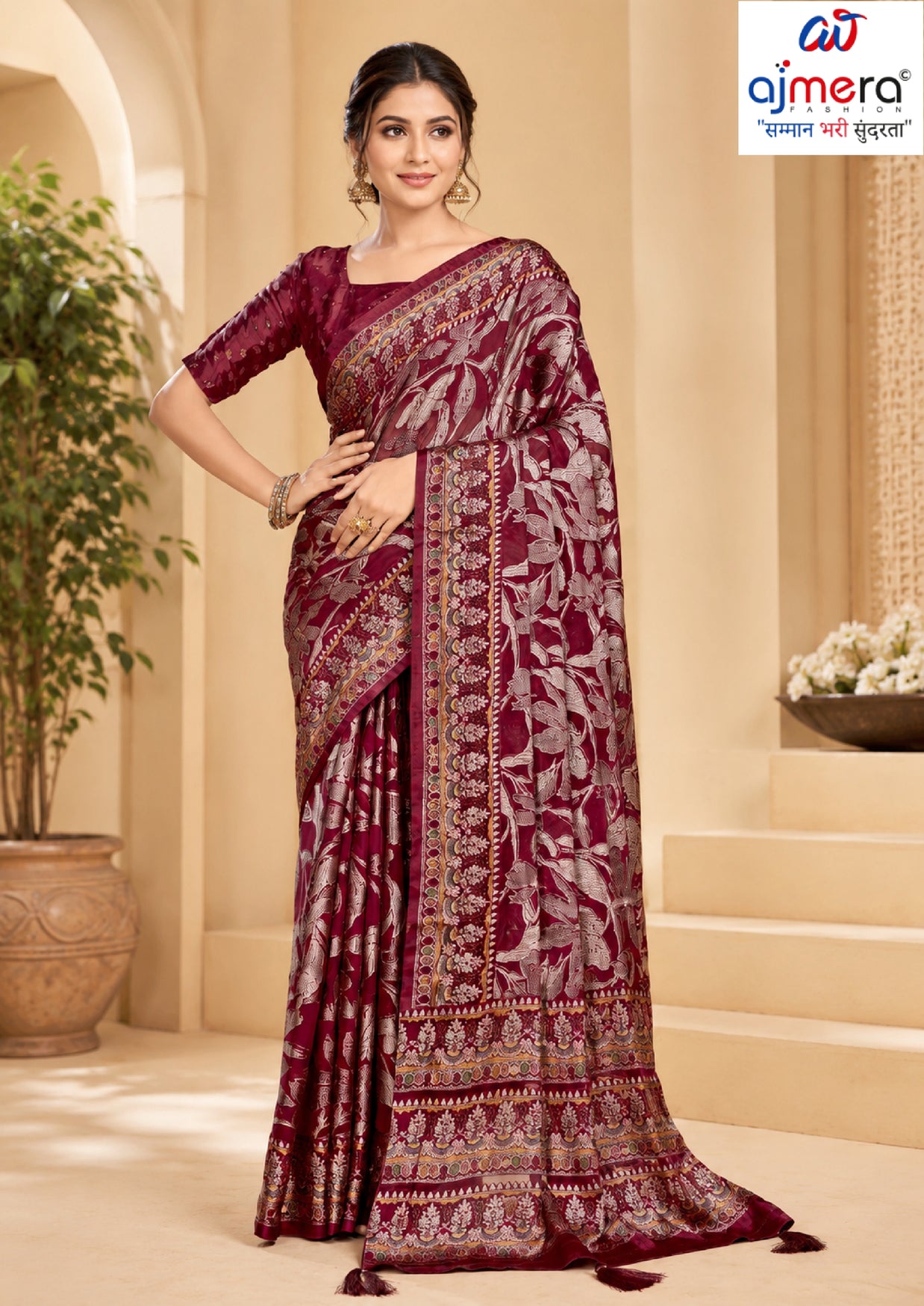 Beautiful Printed Saree with Blouse Piece for Cultural Celebrations  | RDD-VISHAKHA VOL-02