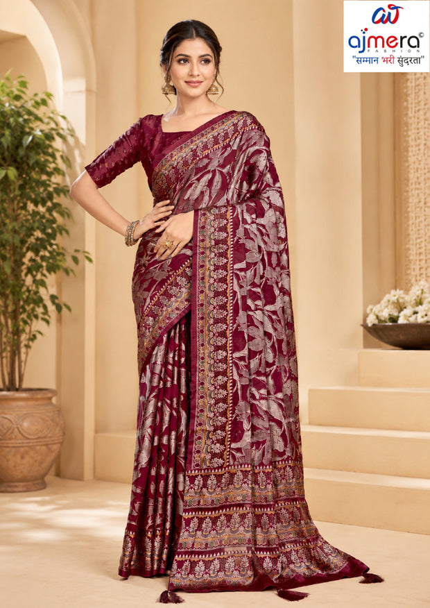 Beautiful Printed Saree with Blouse Piece for Cultural Celebrations  | RDD-VISHAKHA VOL-02