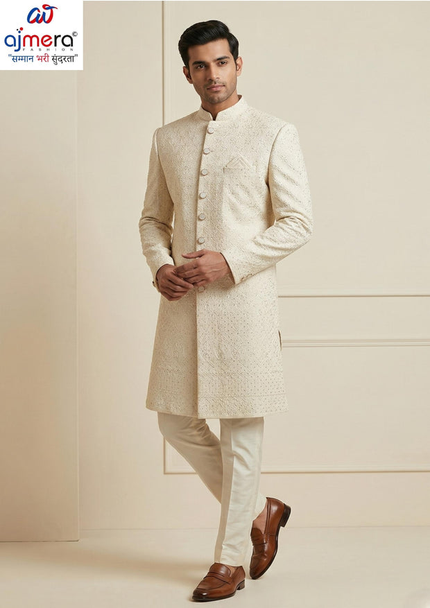 Premium Men's Indo Western for Wedding & Party Wear | SNA-MIN11527