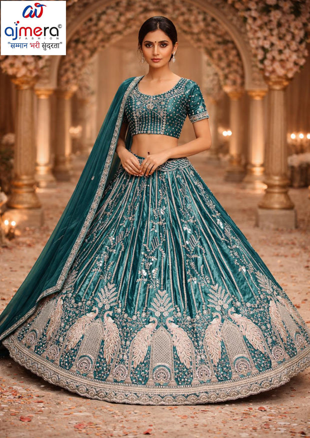 Fancy Beads Work Lehenga Choli Manufacturer Supplier Exporter|ADD-BEST OF LUCK