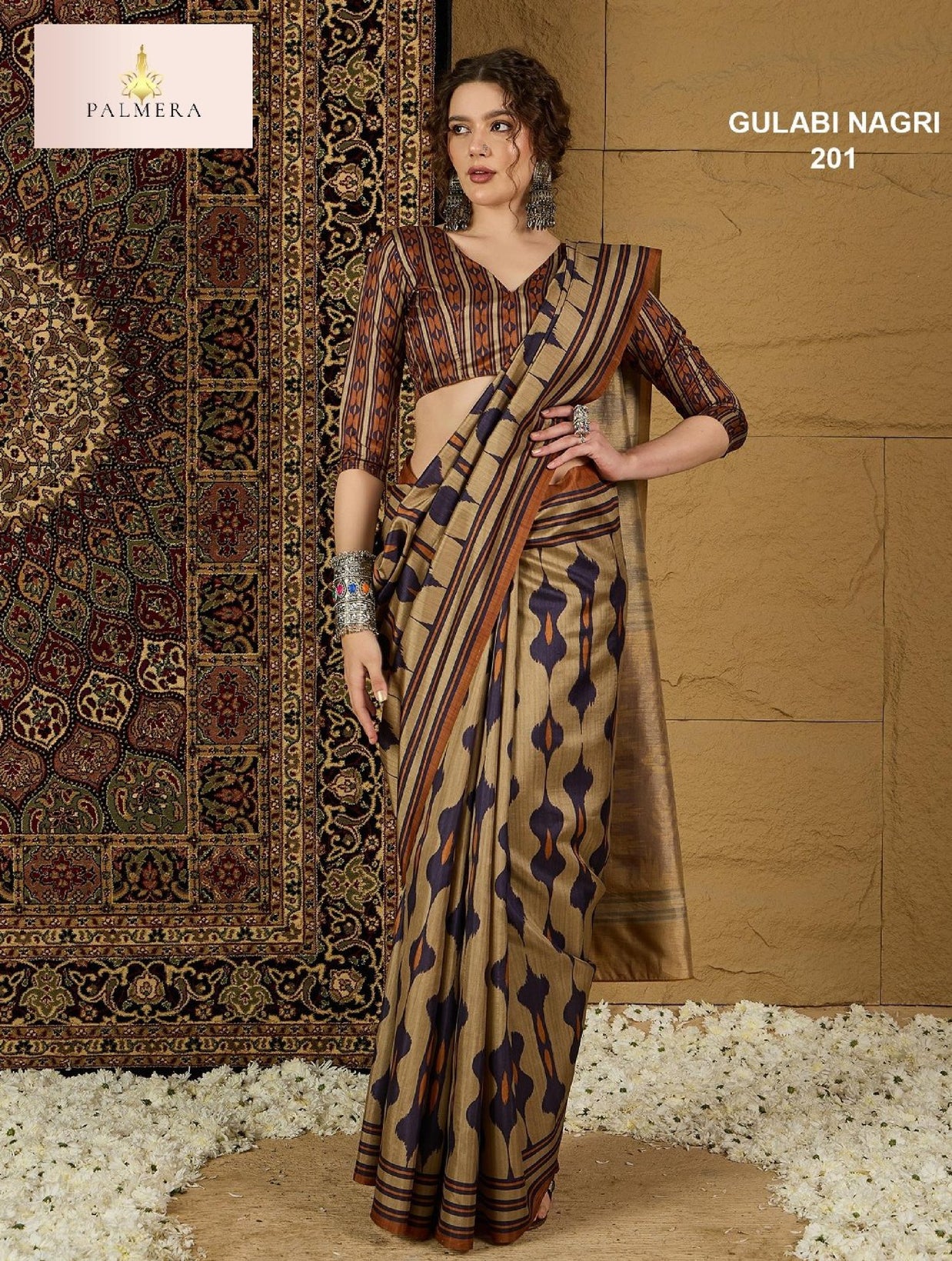 Gulabi Nagri Dolphin Saree with Blouse for Premium Ethnic and Designer Wear | ALL-GULABI NAGRI VOL-02