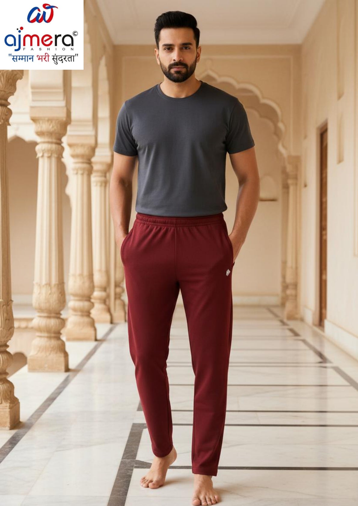 Mens Track Pant Wholesale Supplier India | AB24MAXLTP0105