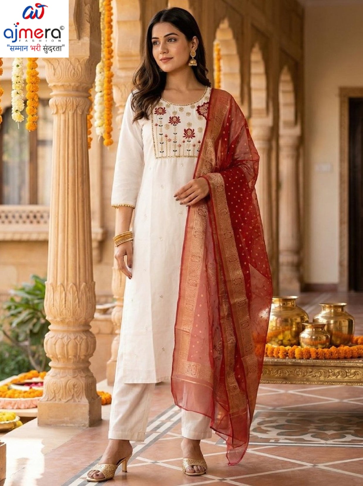 Designer Premium Ethnic Kurti Collection for Women | INDO-BB9KH388