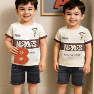 Kids T-Shirt & Pant Set Wholesale in Surat | SAP-1099