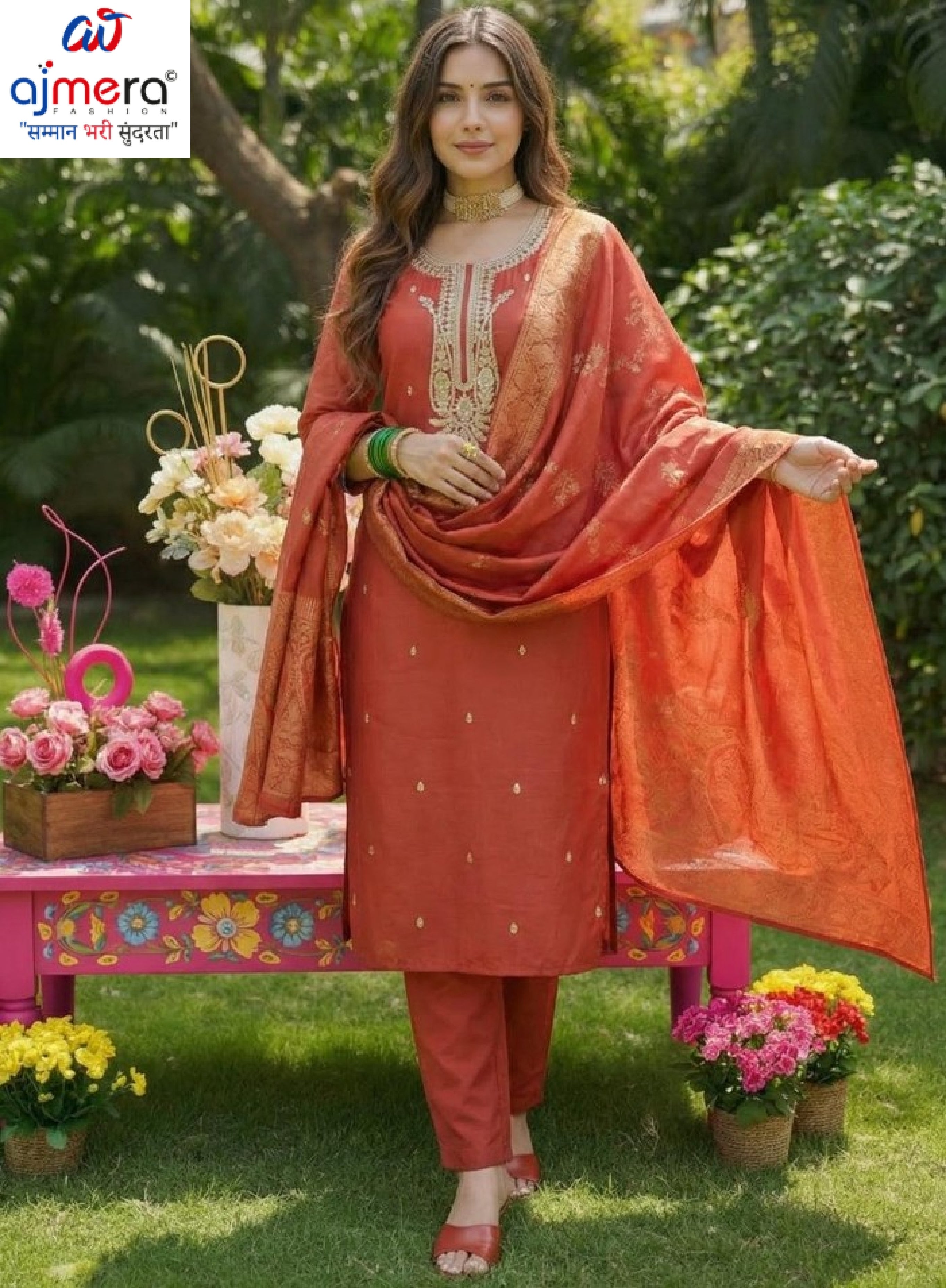Designer Premium Ethnic Kurti Collection for Women | INDO-BB9KH459