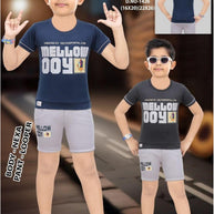 Wholesale Boys Printed T-Shirt & Pant Set | SEM-1426-1