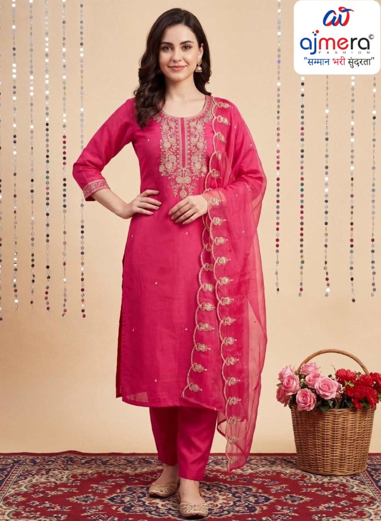 Designer Premium Ethnic Kurti Collection for Women | INDO-DD9KH487